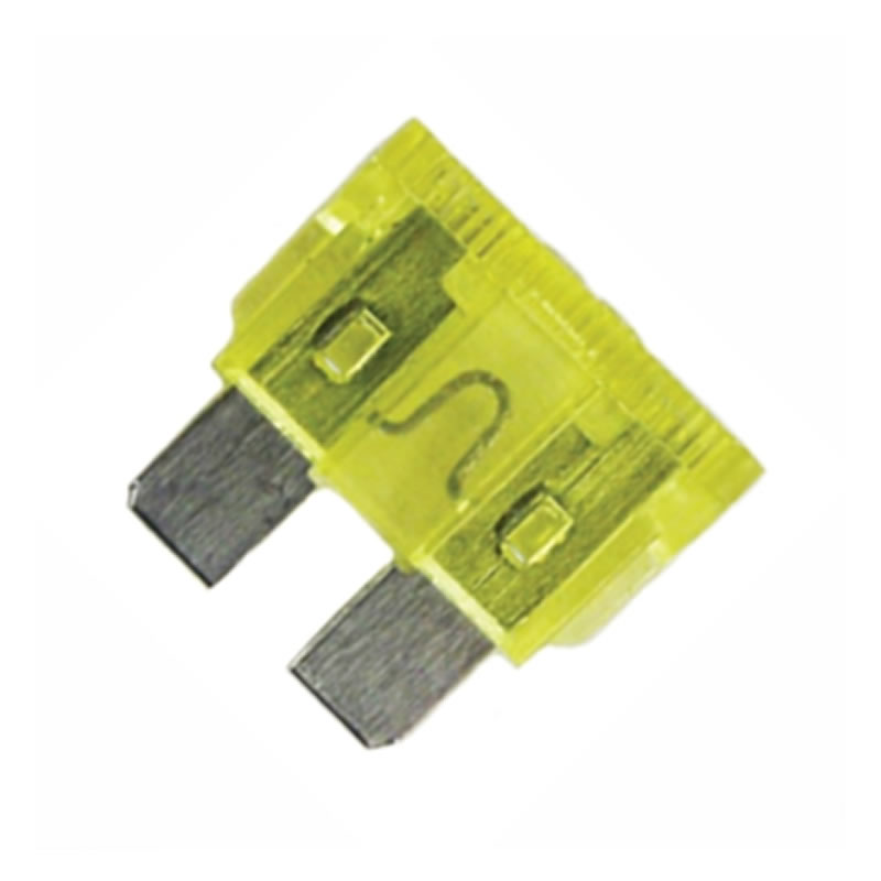 FUSE AUTOMOTIVE BLADE 20A 32V YELLOW